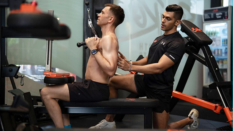 Fitness Trainer Singapore at TFX, Machine-Guided Strength With Matrix Ultra Intelligent Video